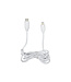 Benson Mobiele Oplader - Type C naar Lightning Kabel - Wit