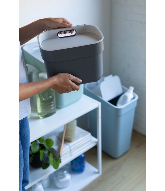 Curver Ready to Collect Vuilbak - 5L - Donkergrijs