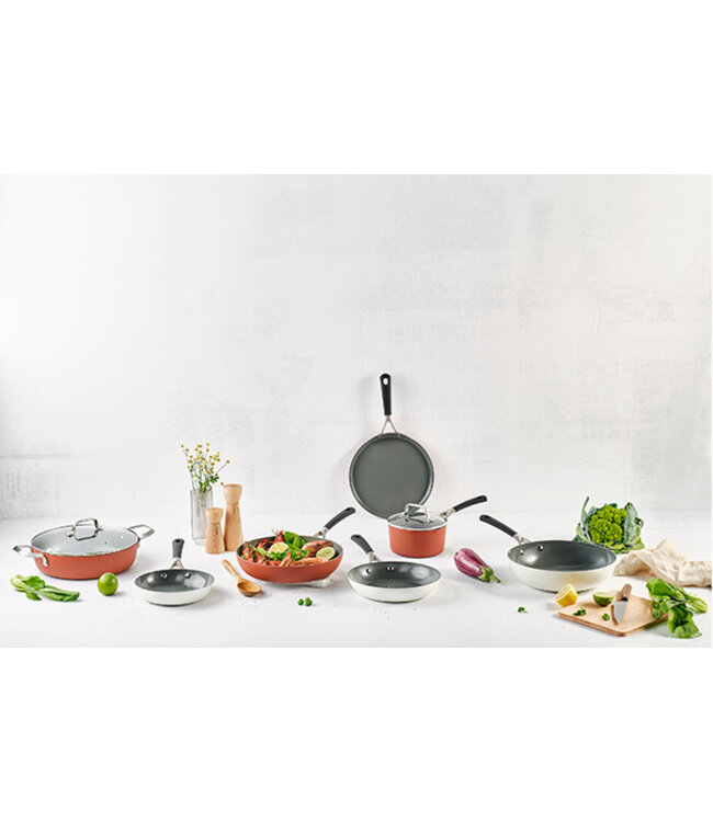 Cosy & Trendy Braadpan - dia.20cm - Terracotta - Cerapro - non-stick