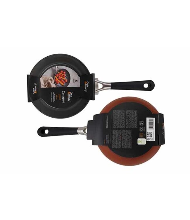 Cosy & Trendy Braadpan - dia.28cm - Terracotta - Cerapro - non-stick