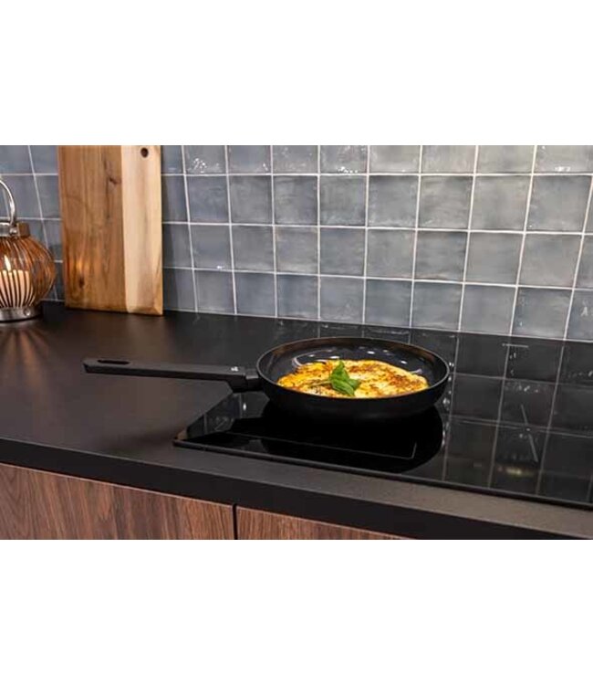 Cosy & Trendy Braadpan - dia.24cm - Full Black - non-stick