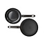 Cosy & Trendy Wok - dia.28cm - Full Black - non-stick