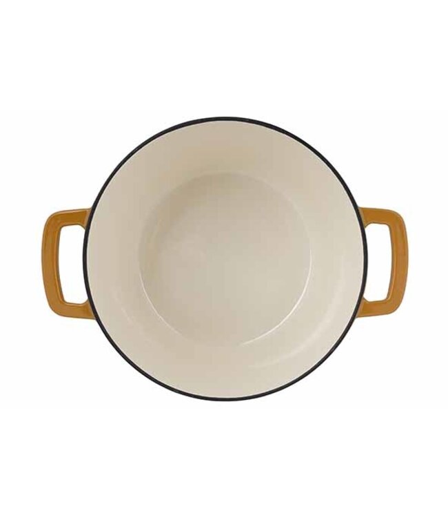 Cosy & Trendy Gietijzeren Kookpot - dia.24H11,6cm - 4,6L - Amber Gold