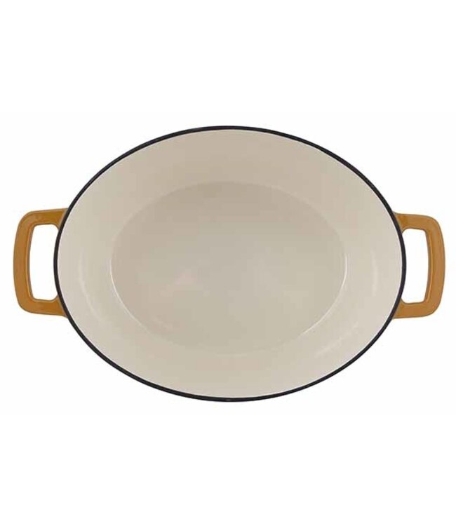 Cosy & Trendy Gietijzeren Kookpot - 31x24H12cm - 6L - Amber Gold