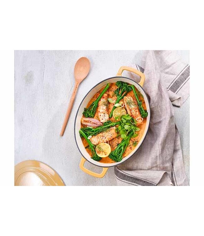 Cosy & Trendy Gietijzeren Kookpot - 31x24H12cm - 6L - Amber Gold