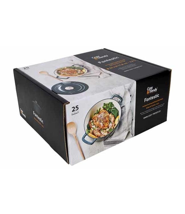 Cosy & Trendy Gietijzeren Kookpot - dia.24H11,6cm - 4,6L - Green Heron