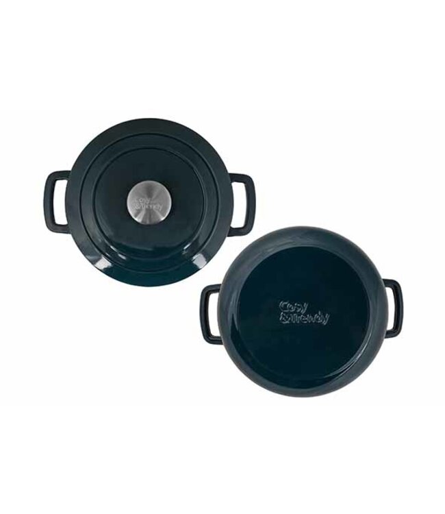 Cosy & Trendy Gietijzeren Kookpot - dia.24H11,6cm - 4,6L - Green Heron