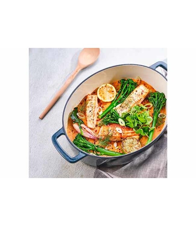 Cosy & Trendy Gietijzeren Kookpot - 31x24H12cm - 6L - Green Heron