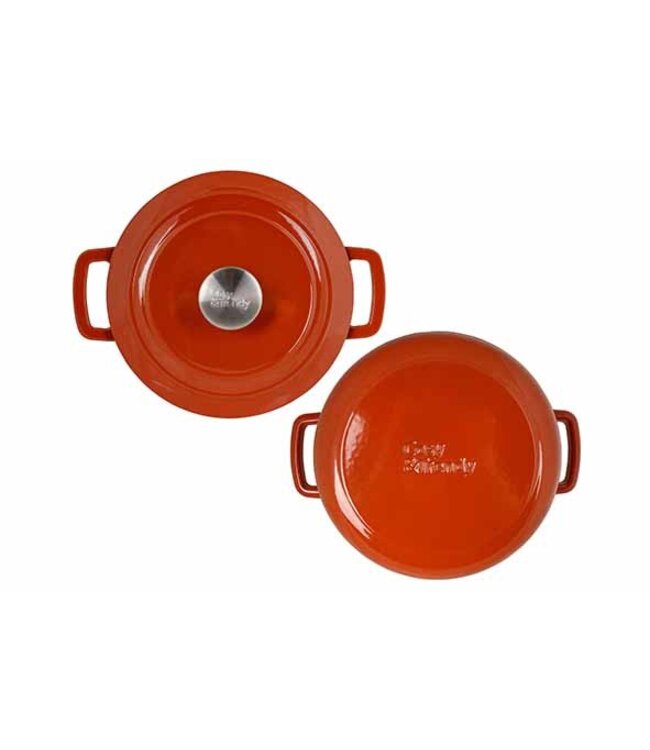 Cosy & Trendy Gietijzeren Kookpot - dia.24H11,6cm - 4,6L - Roest