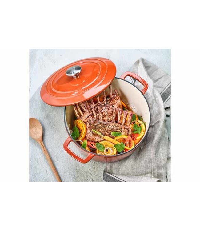 Cosy & Trendy Gietijzeren Kookpot - dia.24H11,6cm - 4,6L - Roest