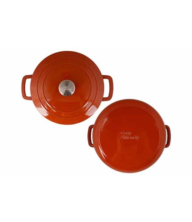 Cosy & Trendy Gietijzeren Kookpot - dia.28H13cm - 6,9L - Roest