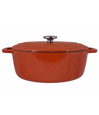 Cosy & Trendy Gietijzeren Kookpot - 31x24H12cm - 6L - Roest