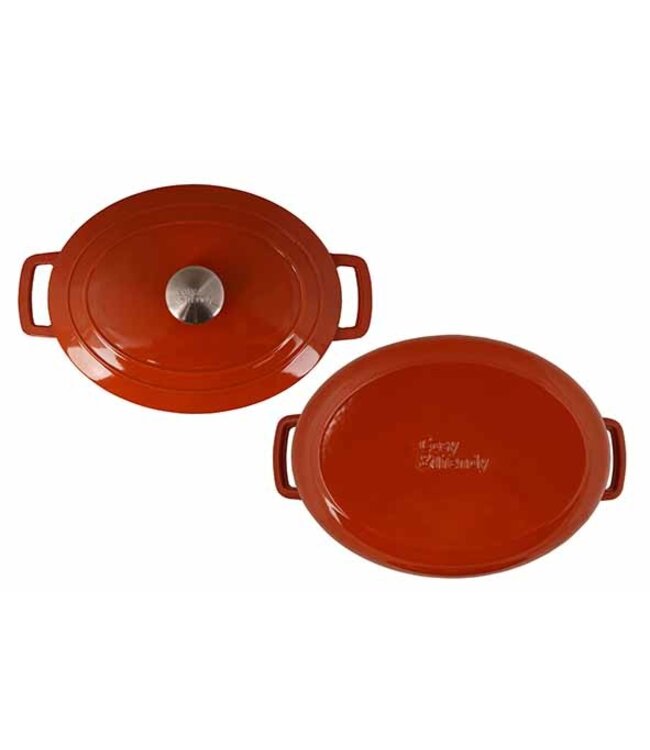 Cosy & Trendy Gietijzeren Kookpot - 31x24H12cm - 6L - Roest