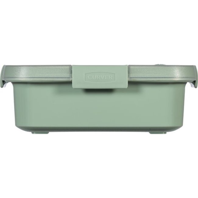 Curver Besteck Lunchbox, Plastik, grün, 23.5 x 13.5 x 6.3 cm, 00768-C52-00