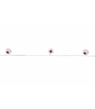 Cosy @ Home Lichtslinger - oogballen x15 - LED - wit - H400cm