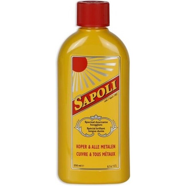 Sapoli Koper & alle metalen metalen reiniger - 250ml