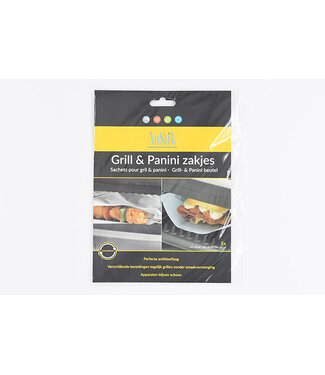 NoStik Grill Zakjes - set 3 - herbruikbaar