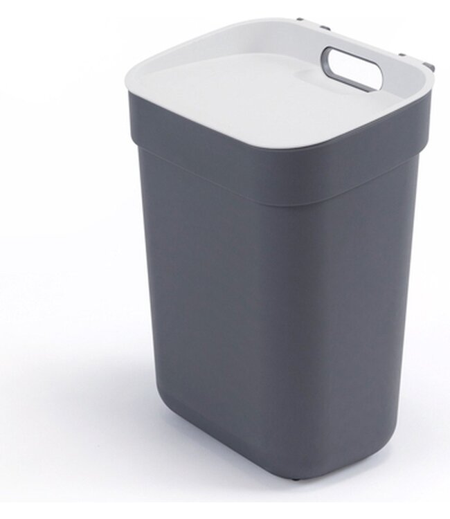 Curver Ready to Collect vuilbak - 10L - Donkergrijs