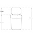 Curver Ready to Collect vuilbak - 10L - Donkergrijs