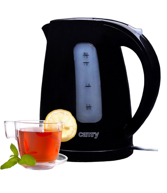 Camry Waterkoker - zwart - 1.7L - 2200W