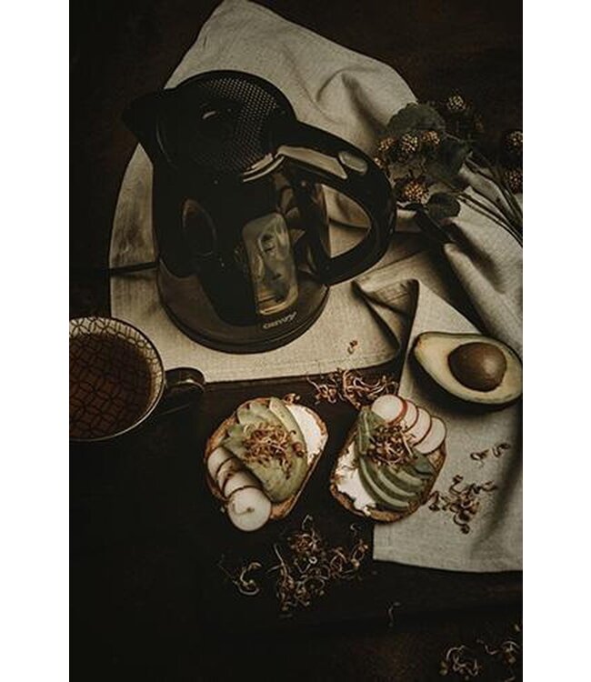 Camry Waterkoker - zwart - 1.7L - 2200W