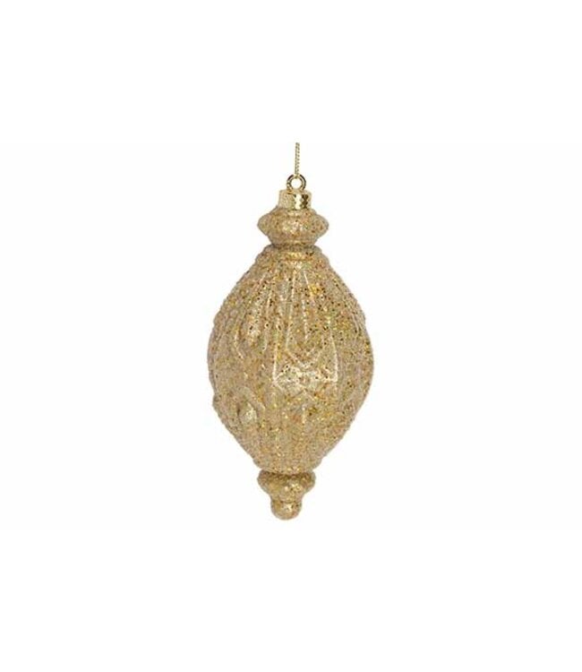 Cosy @ Home Hanger -drop - glitter goud