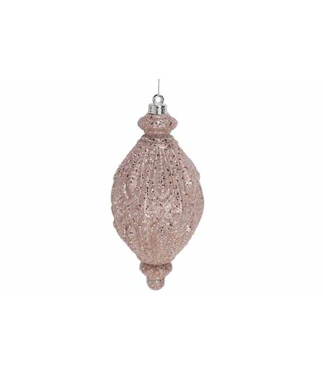 Cosy @ Home Hanger -drop - glitter roze