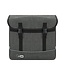 Benson Dubbele fietstas - 35L - canvas grijs