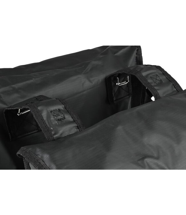Lastpak Dubbele fietstas - 35L - mat zwart
