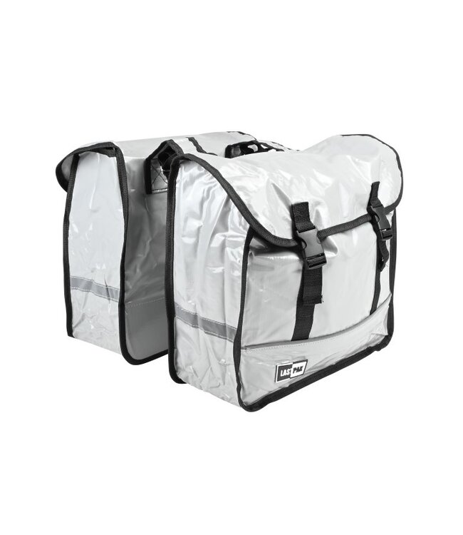Benson Dubbele fietstas - 35L - nardo grijs