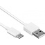 Benson Mobiele Oplader - USB naar Type C Kabel - 2 meter - Wit