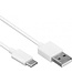 Benson Mobiele Oplader - USB naar Type C Kabel - 2 meter - Wit