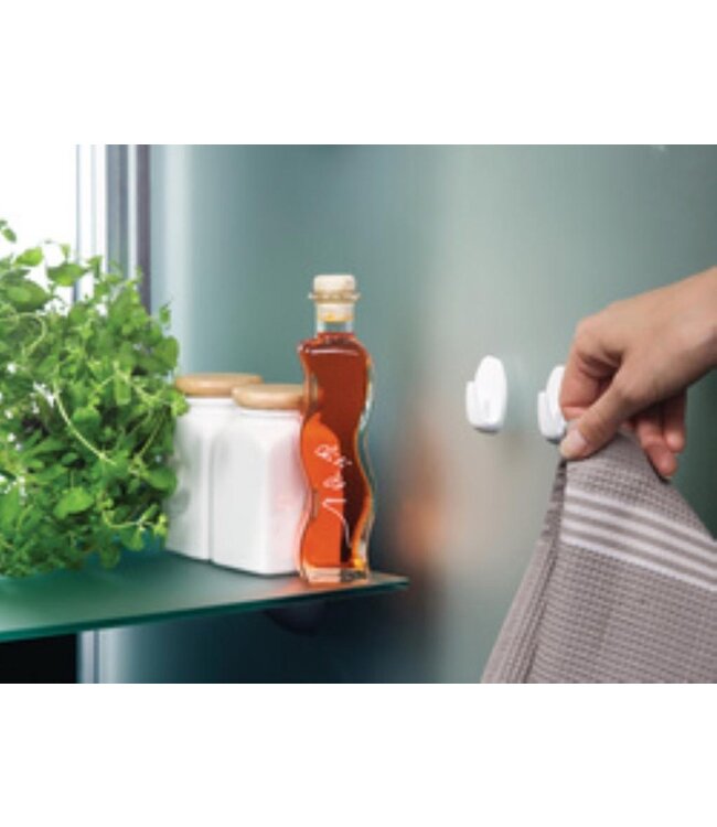 Tesa Powerstrips Small Ovaal - Wit  - 3 stuks