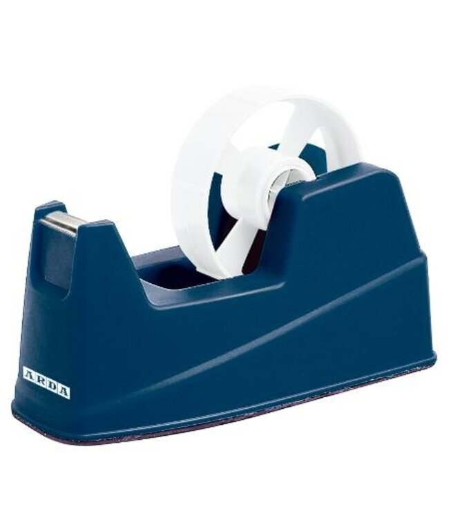 Arda Tape dispenser - Wave - Blauw - Middelgroot