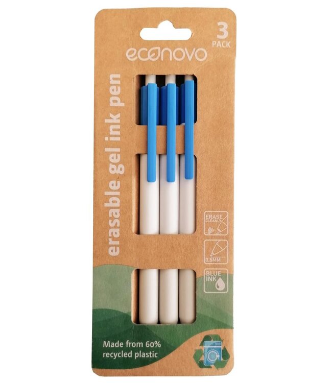 Econovo Uitwisbare gelpen - 3 stuks