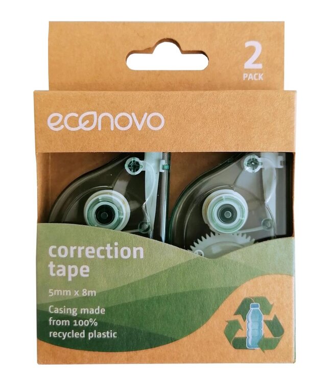 Econovo Correctietape - 2 stuks