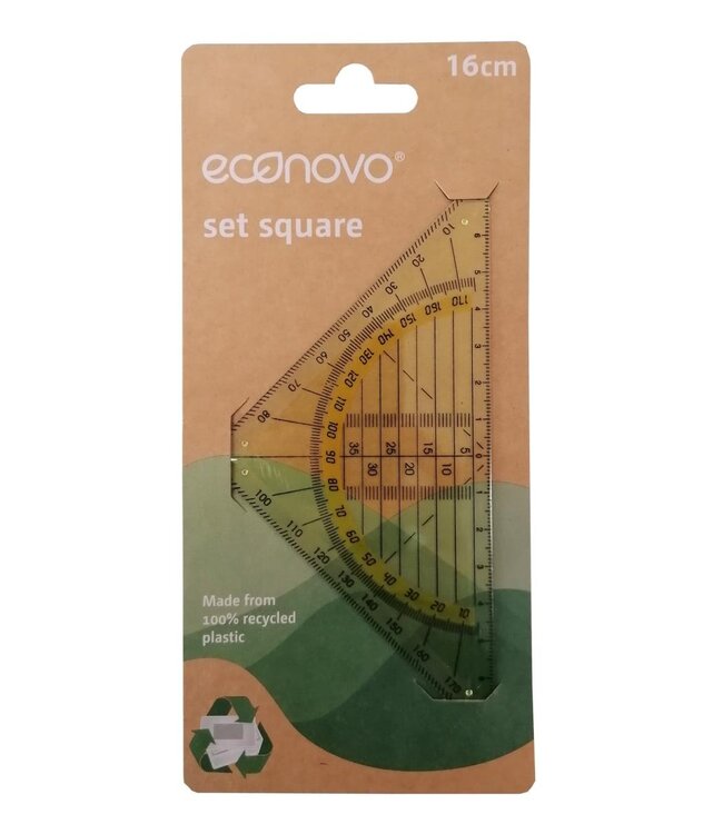 Econovo Geodriehoek - 16cm