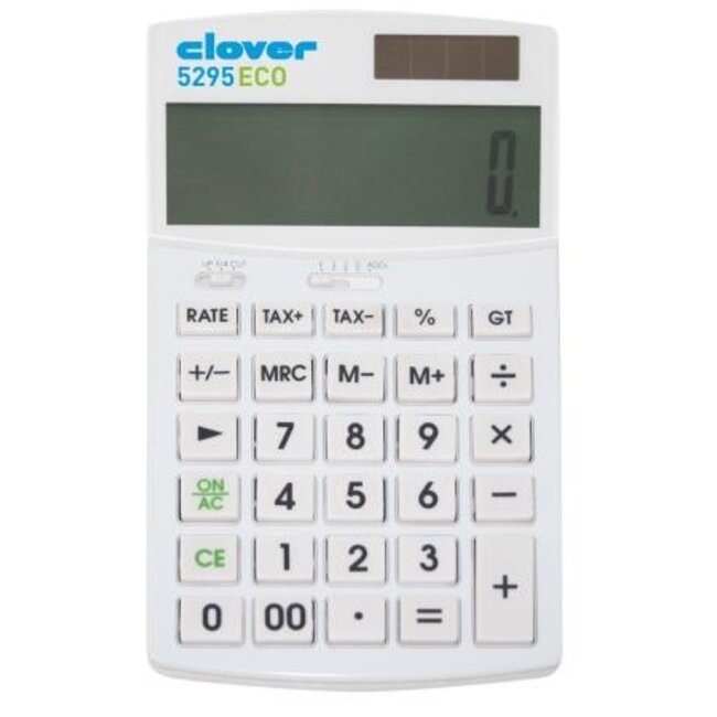Clover Rekenmachine - Eco Green Desk - 12 cijfers