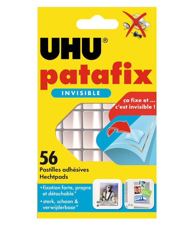 UHU Transparante Patafix kleefpads