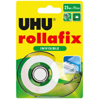 UHU Plakband - onzichtbaar - Rollafix - 25M