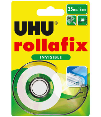UHU Plakband - onzichtbaar - Rollafix - 25M