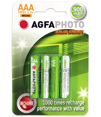 Agfa Oplaadbare batterijen LR03 - AAA