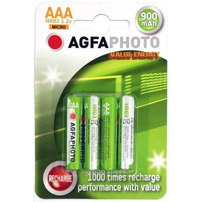 Agfa Oplaadbare batterijen LR03 - AAA