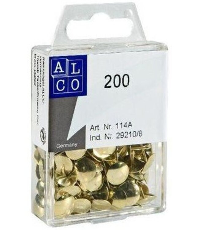 Alco Duimspijkers - 200 stuks - messing