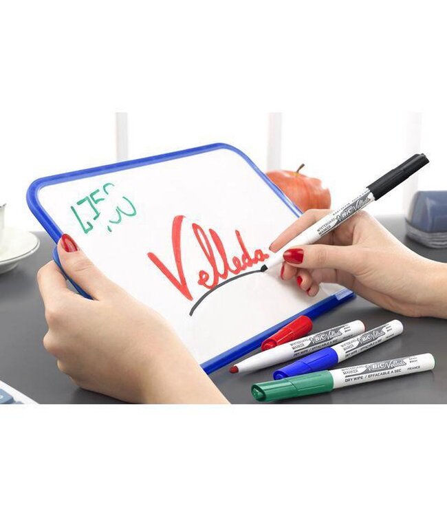 Bic Whiteboardmarker Velleda -4 stuks