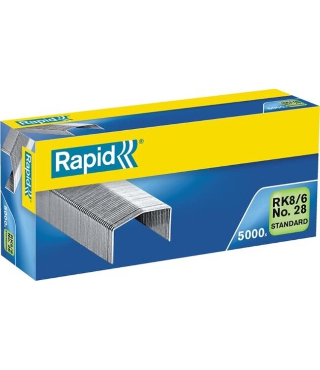 Rapid Nietjes RK8/6mm - 5000 stuks