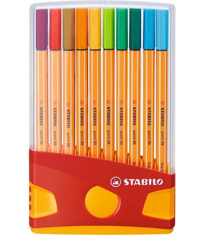 Stabilo Fineliner - Point 88 - Colorparade - 20 stuks