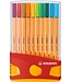 Stabilo Fineliner - Point 88 - Colorparade - 20 stuks