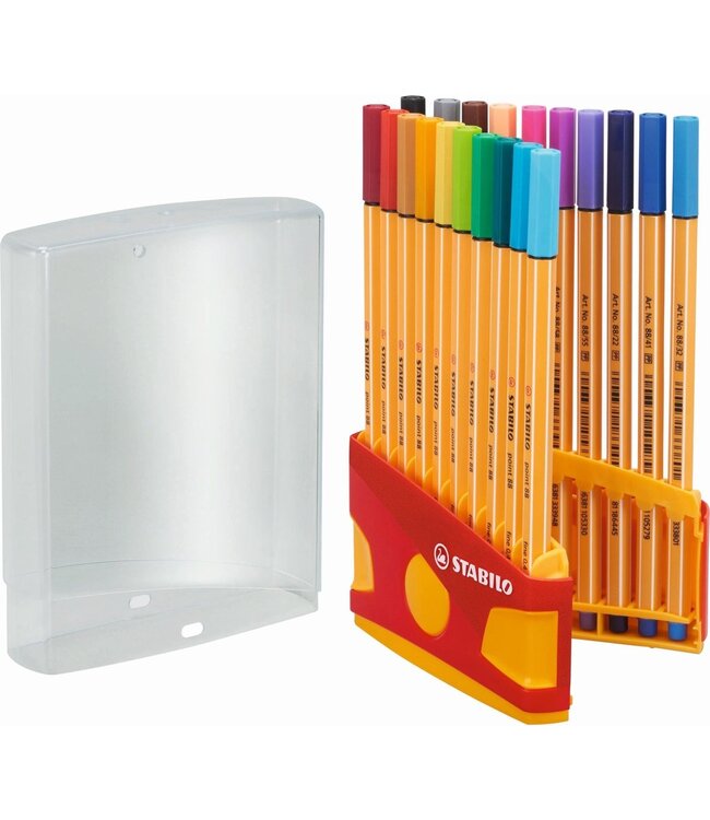 Stabilo Fineliner - Point 88 - Colorparade - 20 stuks