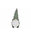 Cosy @ Home Kerstman - Denneappel hoed - dia.10,5H24,5cm - polyresin